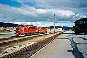 La stazione di Mo-i-Rana, Norvegia.